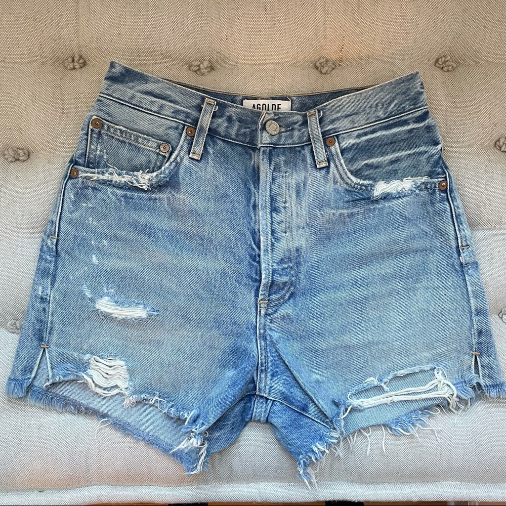 AGOLDE - Dee Ultra High Rise Short Riccochet | 26